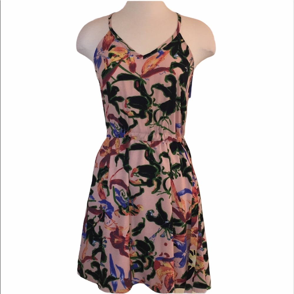 Aloha! Tropical print dress